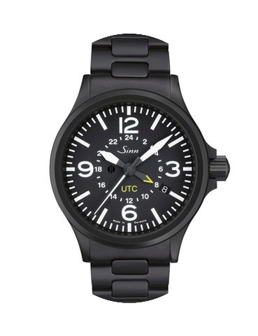 Sinn 856 S UTC mit Massivarmband...