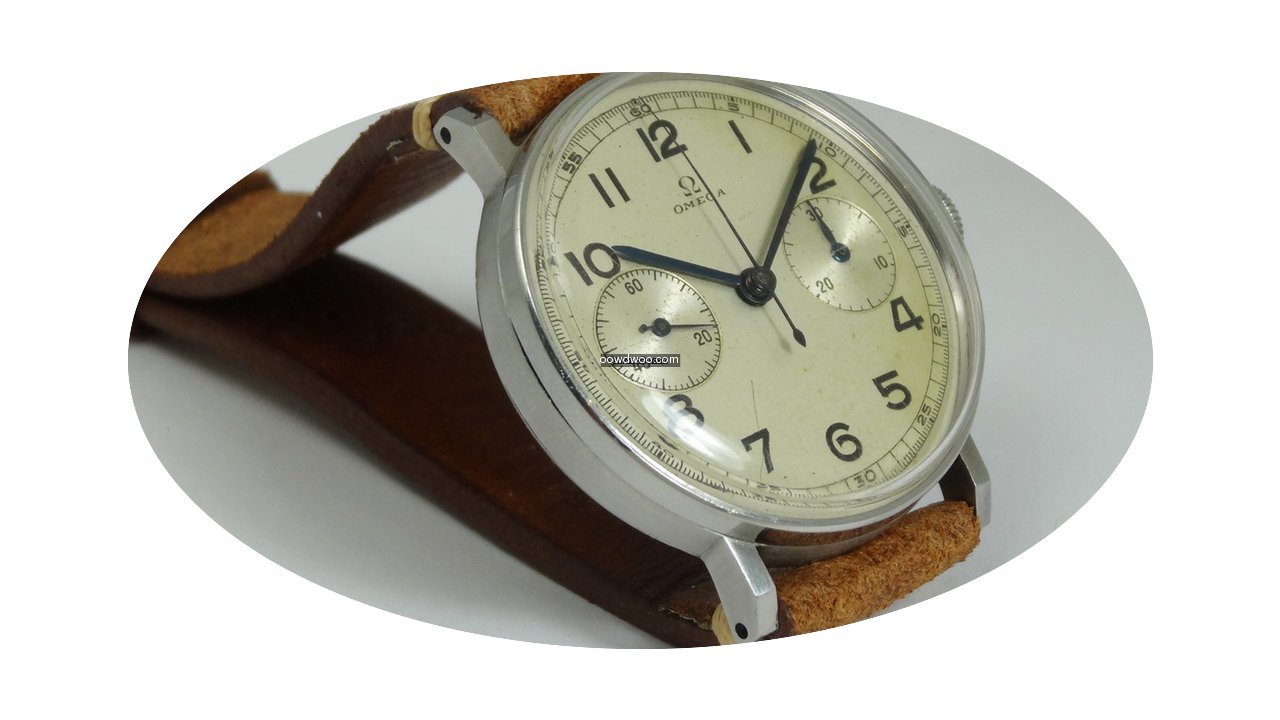 Omega Vintage Pilots Chronograph 33.3...