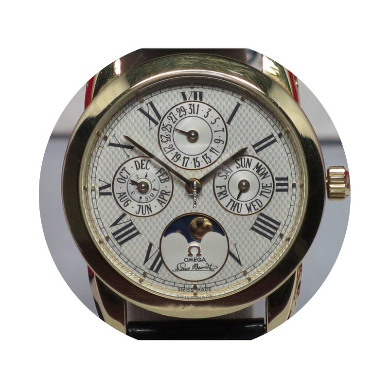 Omega Vintage Louis Brandt 18K Perpetual...