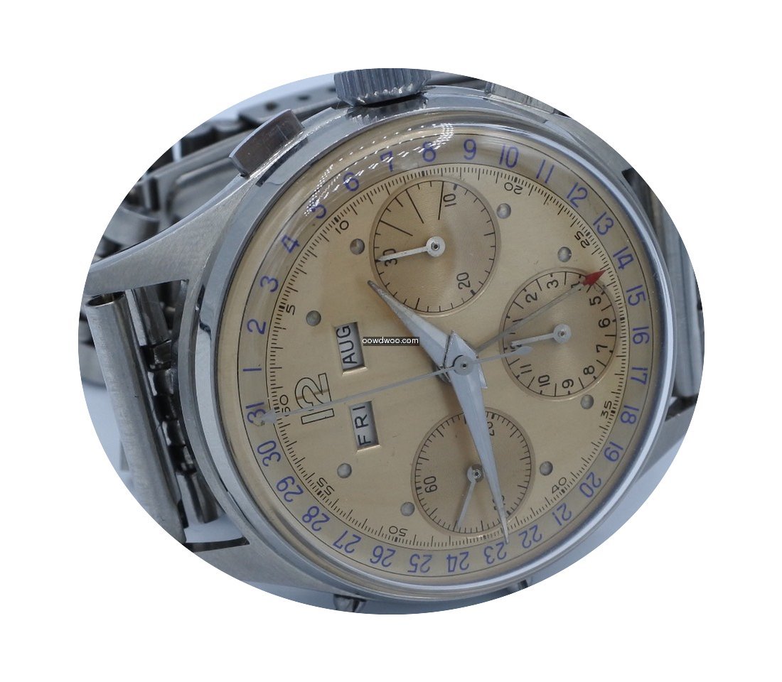 Wakmann vintage chronograph Valjoux 72c ...