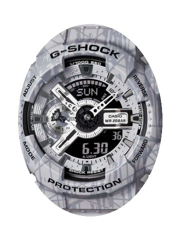 Casio GA-110SL-8AER G-Shock 47mm 20ATM...