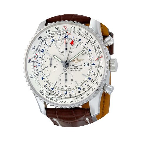 Breitling Navitimer World Automatic Silv...