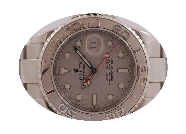 Rolex Yachtmaster Rolesium Platin bezel ...