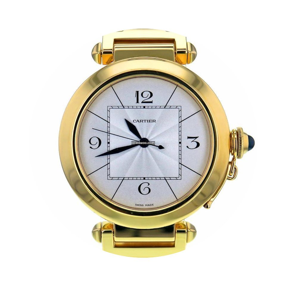 Cartier Pasha W30186h9 42mm 18k Yellow G...