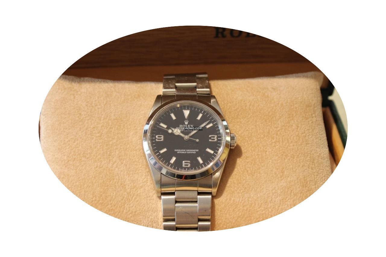 Rolex Explorer ad: $5,142 Rolex Explorer...