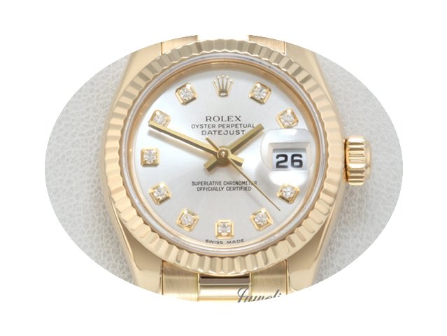 Rolex Lady Datejust Gelbgold 750 Diamant...