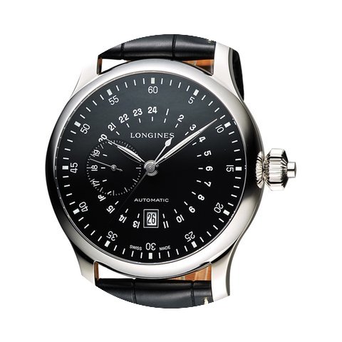 Longines Heritage Avigation Black Dial A...