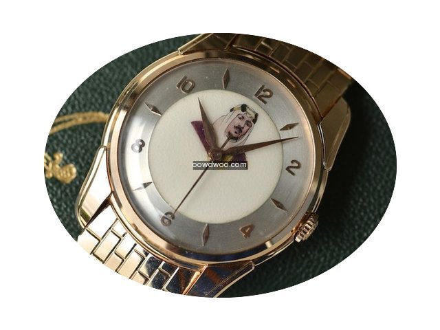 Longines in 18k Rotgold und dem Portrait...
