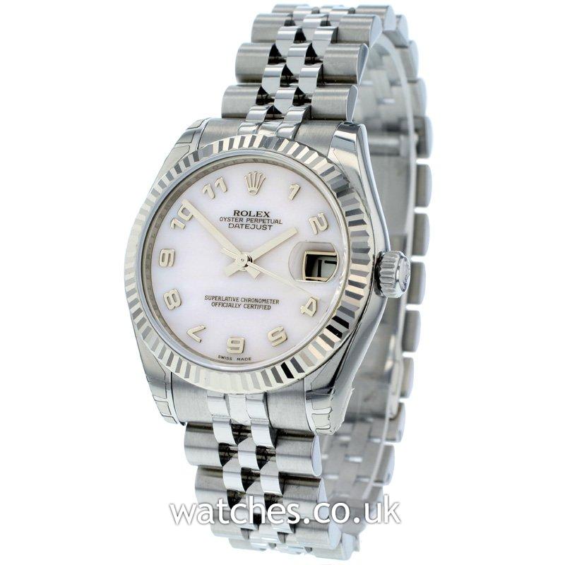 Rolex Ladies Datejust Midsize Watch - 17...