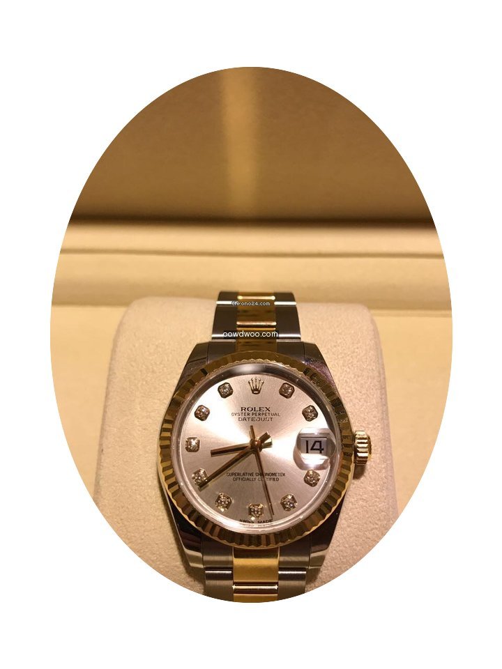 Rolex Lady-Datejust Diamond...