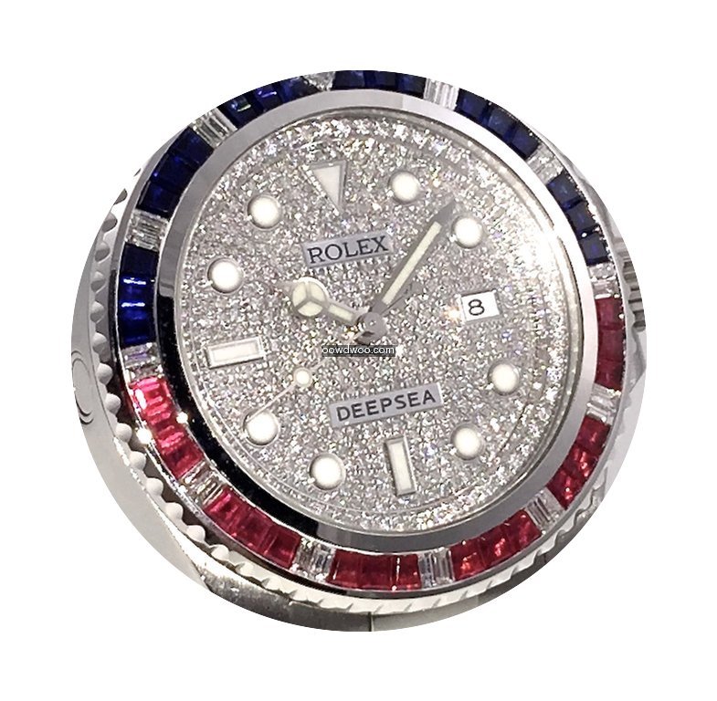 Rolex Deep Sea PEPSI Baguette Lünette P...