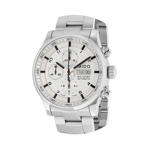 Mido Multifort Automatic Chronograph Sil...