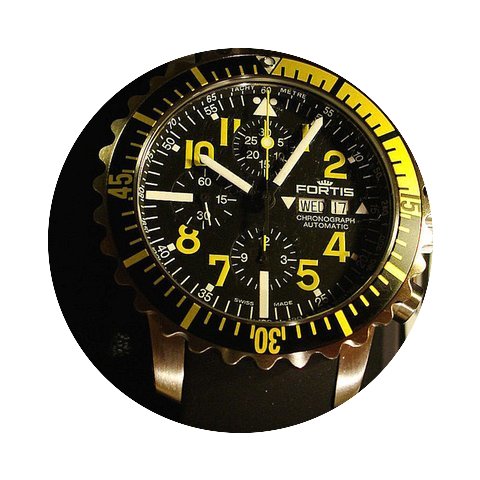 Fortis Marine Master B-42 Chronograph Da...