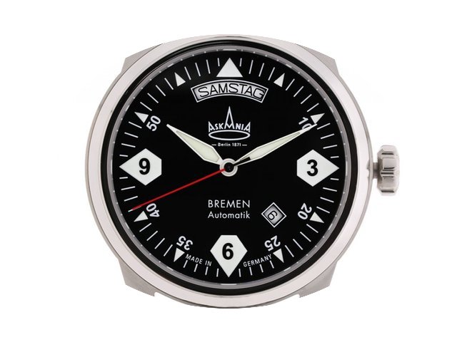 Askania Bremen Day Date Stahl Automatik ...