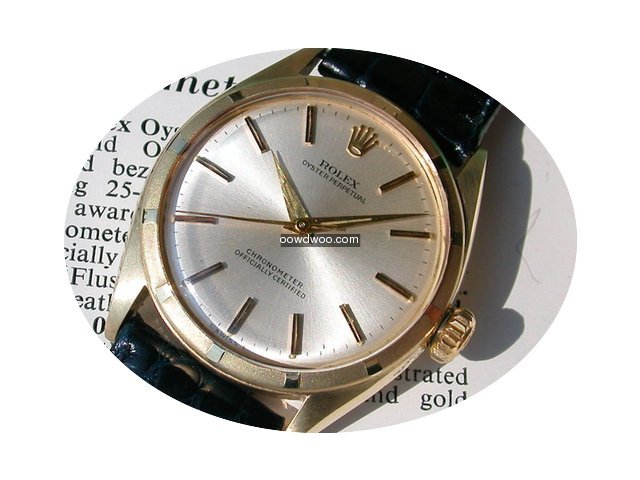 Rolex Chronometer Ref. 6085 in 10K Gelbg...