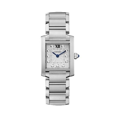 Cartier Tank Francaise Ladies Stainless ...
