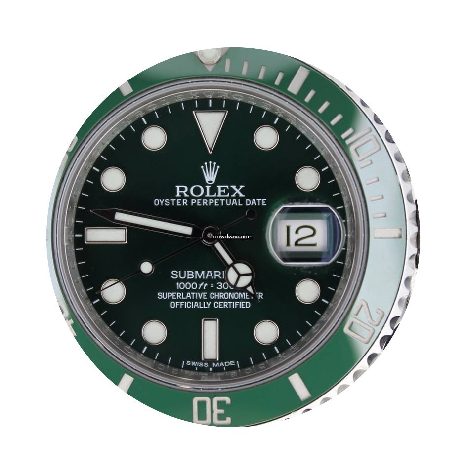 Rolex Submariner Date Steel Green Dial F...