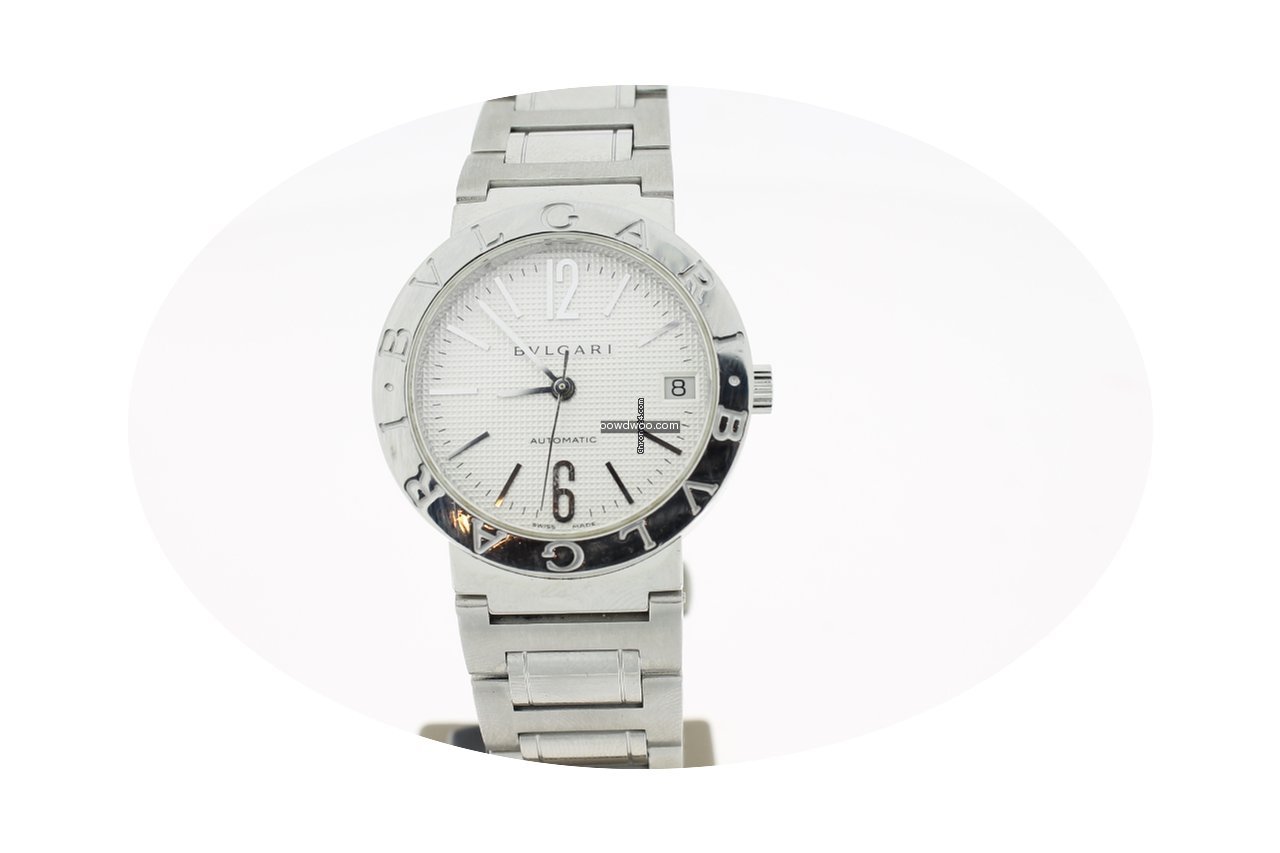 Bulgari BVLGARI Steel 33mm (PAPER) White...