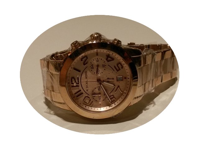Michael Kors MK Mercer Rose Chronograph ...