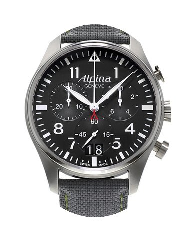 Alpina Startimer Pilot - CHRONOGRAPH BIG...