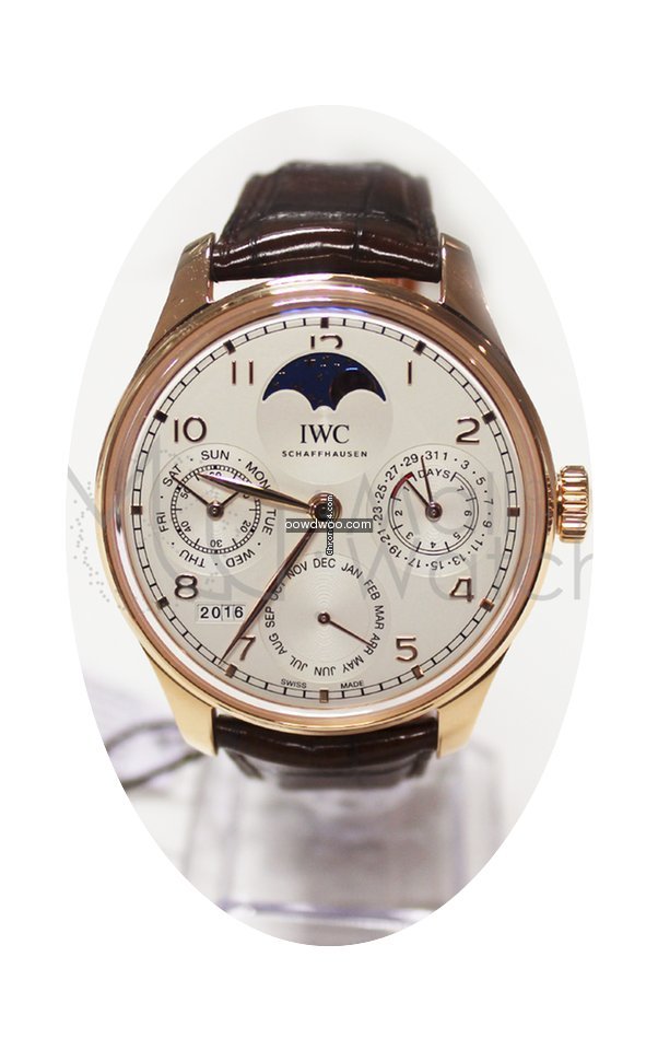 IWC Portugieser Perpetual Calendar Moon ...