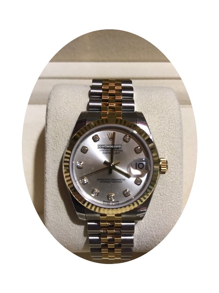 Rolex Lady-Datejust Diamond...