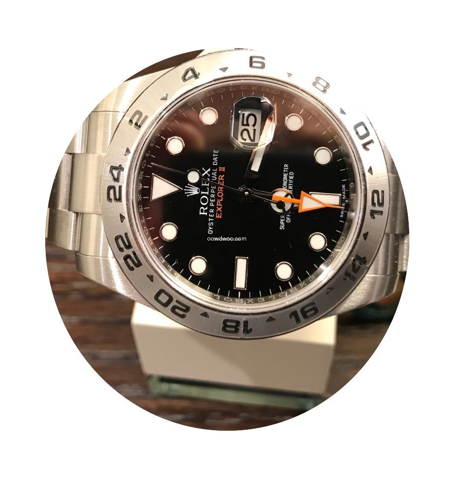 Rolex Explorer II Black 216570...
