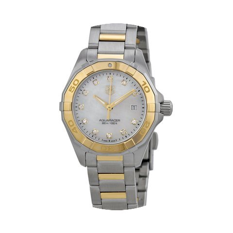 TAG Heuer Aquaracer Mother of Pearl Diam...