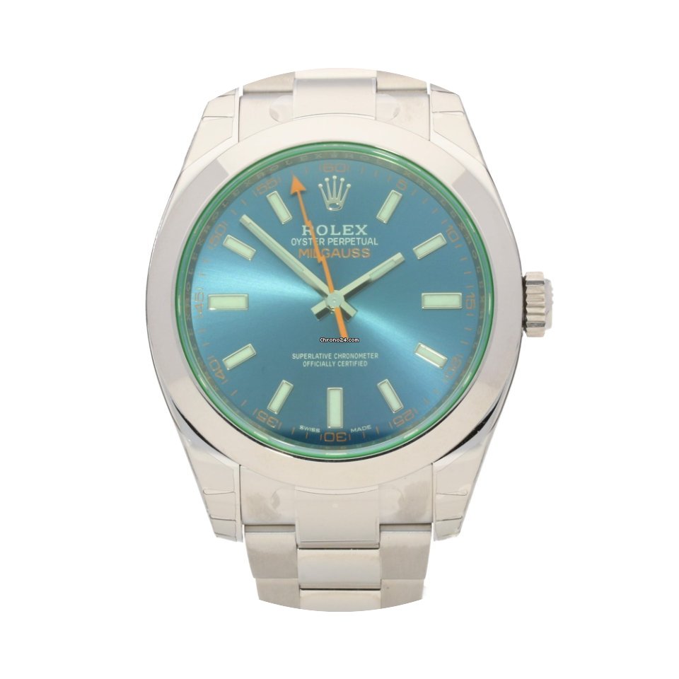 Rolex Milgauss 116400GV - Z-Blue Dial - ...