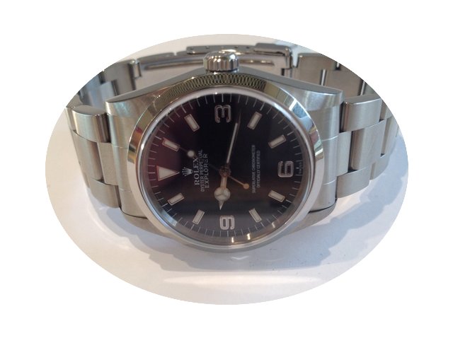Rolex Explorer, serviced by Rolex 2015...