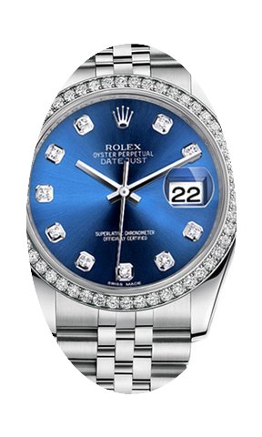 Rolex New Style Datejust Stainless Steel...