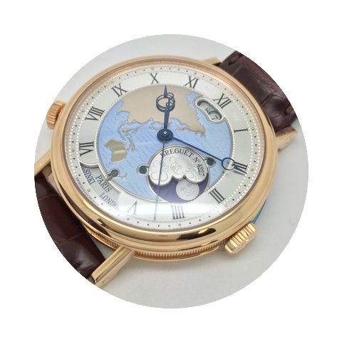 Breguet Hora Mundi New 5717 Rose Gold As...
