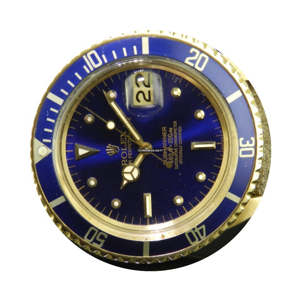 Rolex Submariner Ref. 1680 Testa Oro...