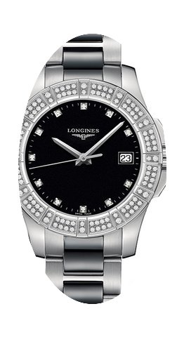 Longines Conquest Quartz 35mm Ladies Wat...