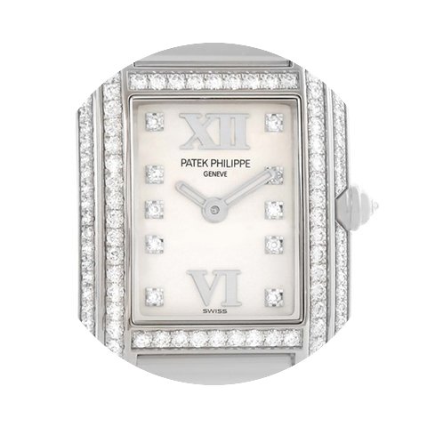 Patek Philippe Twenty-4 18k White Gold D...