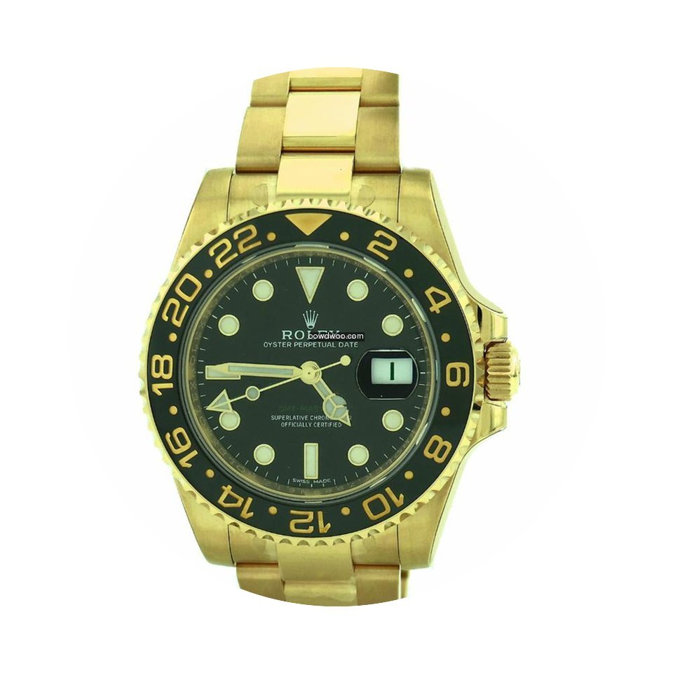Rolex Gmt Master Ii 116718 40mm 2017 18k...