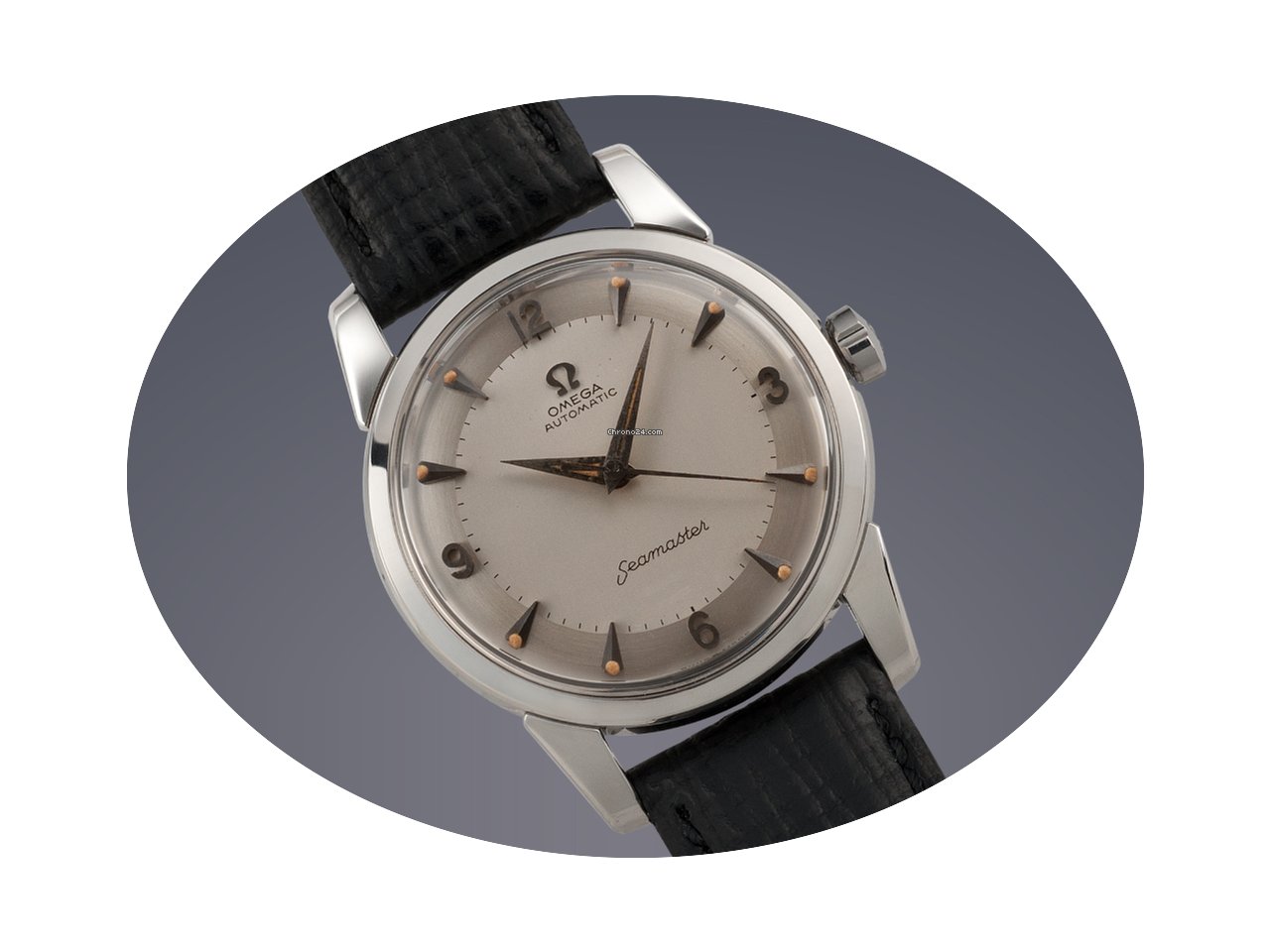 Omega Seamaster stainless steel automati...