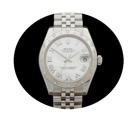Rolex Datejust Spotty Diamond Bezel Stai...