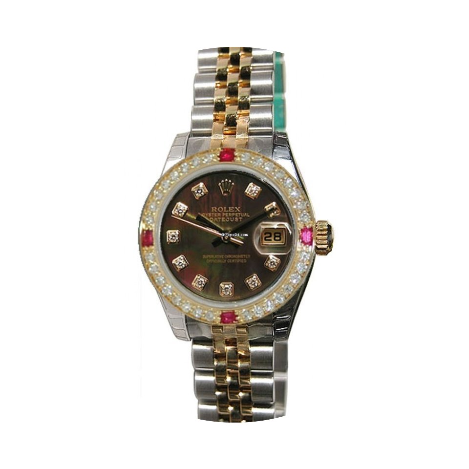 Rolex Datejust Lady's Steel & 18K Yellow...