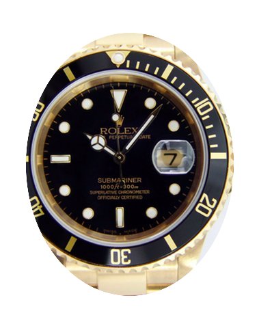 Rolex Submariner 18K Solid Gold...