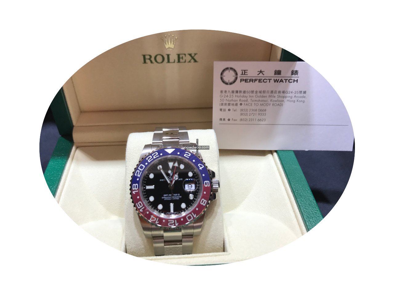 Rolex 116719BLRO GMT Mater II 40mm Red /...