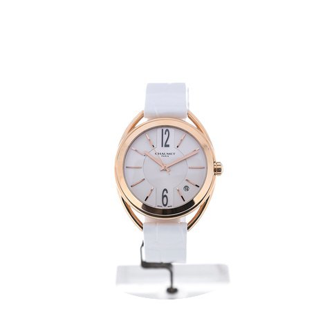 Chaumet Liens 33 Automatic White Leather...