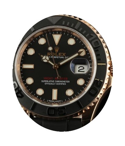 Rolex New Yacht-master 116655 Black 18k ...