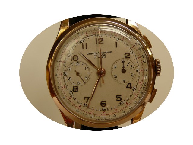 Chronographe Suisse Cie Vintage Chronogr...