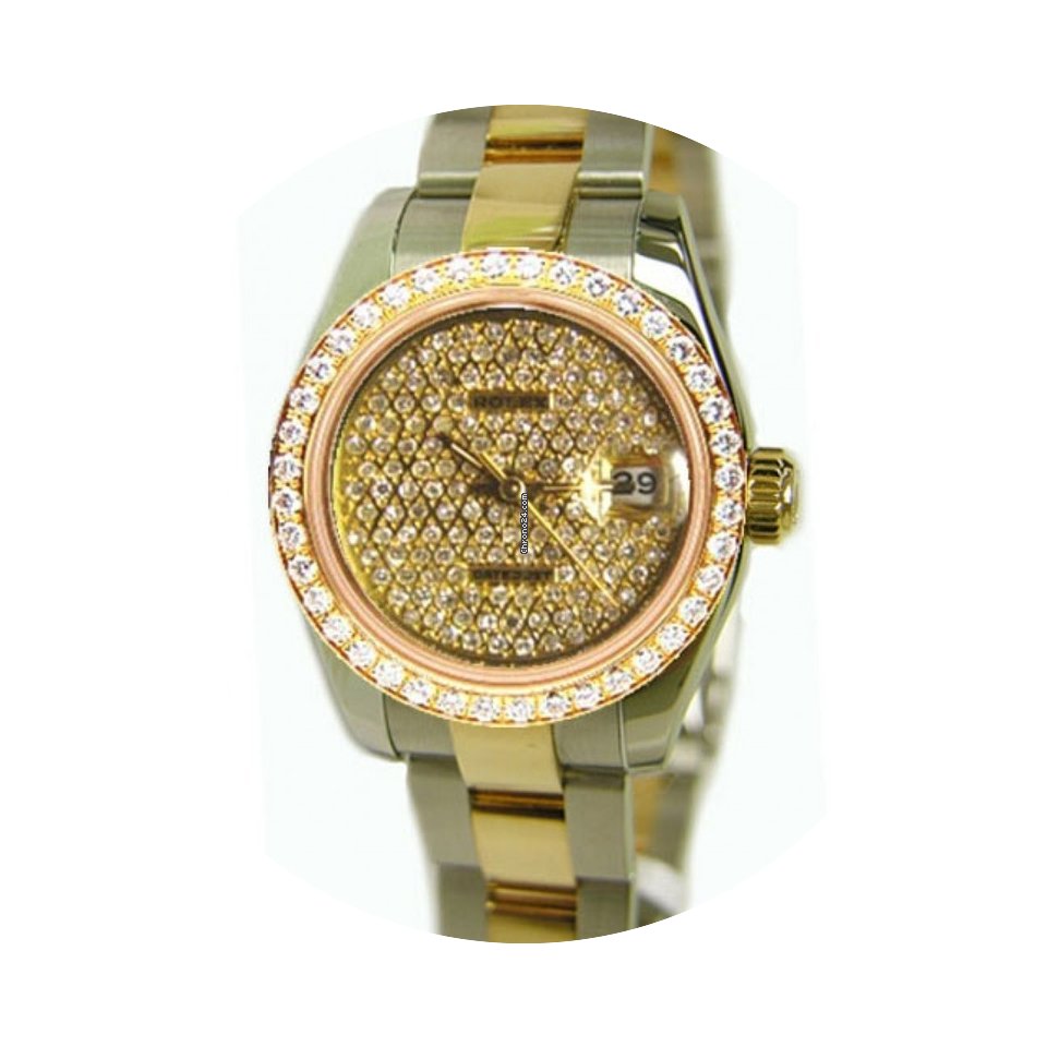 Rolex Datejust Lady's Steel & 18K Yellow...