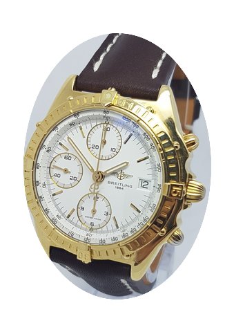 Breitling Chronomat 18K Gold Mens Watch...