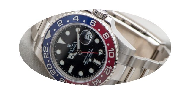 Rolex GMT MASTER II - Pepsi - Weißgold ...