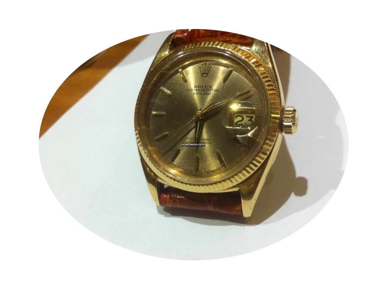 Rolex Datejust 6605 ovettone...