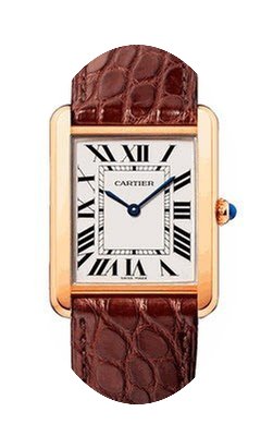Cartier Tank Solo Large Size Quartz in R...