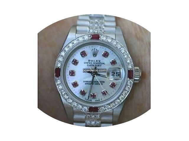 Rolex Ladies 26mm Datejust 179160 Diamon...
